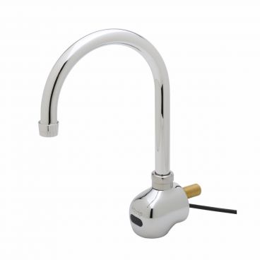 Equip by T&S Brass 5EF-1D-WG-TMV Electronic Wall-Mounted Faucet with Thermostatic Mixing Valve
