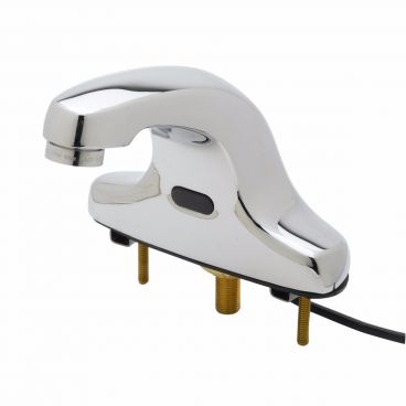 Equip by T&S Brass 5EF-2D-DS-VF05 5" Cast Spout Electronic Deck-Mounted Faucet
