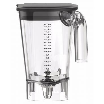 Hamilton Beach 6126-755 Eclipse 64 oz. Polycarbonate Blender Container with Blade Assembly and Lid for HBH750