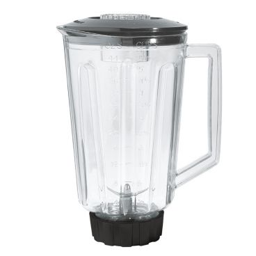 Hamilton Beach Commercial 6126-HBB908 Clear 44 oz. Polycarbonate Container Kit for Commercial HBB908 Blenders
