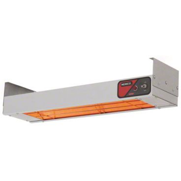 Nemco 6150-24 24" Single Infrared Strip Heater With On/Off Toggle Switch, Integrated Controls, 120 Volts
