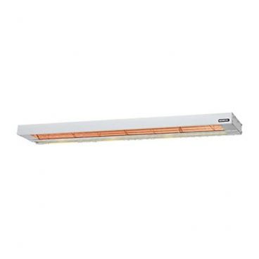 Nemco 6155-24-DL-208 24" Dual Lighted Remote-Controlled Infrared Strip Heater - 208V