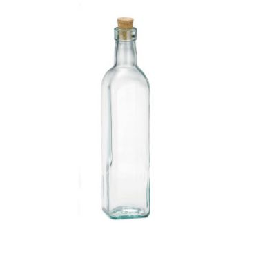 Tablecraft 616J 16 oz Glass Prima Replacement Olive Oil Bottle