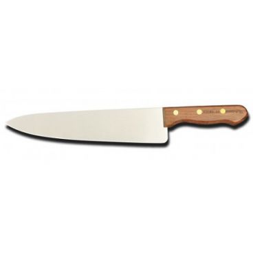 Dexter Russell 12381 10" Traditional Series Cook's Knife with High-Carbon Stainless Steel Blade and Rosewood Handle 