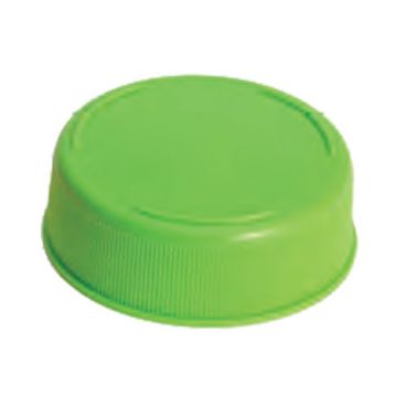 Tablecraft 63FCAPLGN Light Green End Cap for Bottles with 63 mm Opening