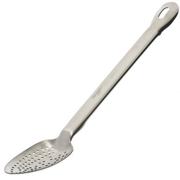 Vollrath 64407 15" Heavy-Duty Stainless Steel Perforated Basting Spoon