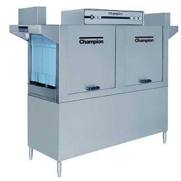 Champion 64 PRO 277 Racks Per Hour High Temp Conveyor Dishwasher 