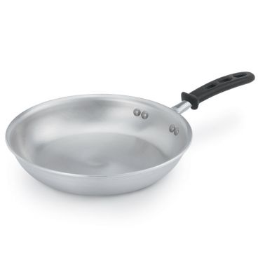 Vollrath 67908 Aluminum Wear Ever 8" Fry Pan with Natural Finish and Silicone TriVent Handle