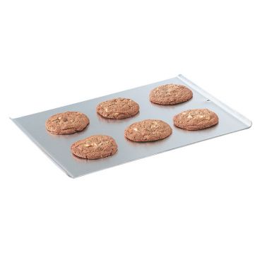 Vollrath 68085 Wear-Ever 17" x 14" 10 Gauge Aluminum Cookie Sheet with Natural Finish