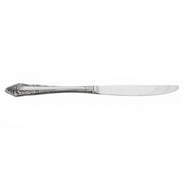 Walco 6811 7" Classic Baroque 18/10 Stainless Solid Handle Butter Knife