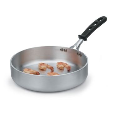Vollrath 68735 Aluminum Wear Ever Classic Select 5 Qt. Heavy Duty Sauté Pan with Silicone Handle