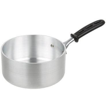 Vollrath 69442 Aluminum Wear Ever Classic Select 2 1/2 Qt. Heavy Duty Sauce Pan with Silicone Handle