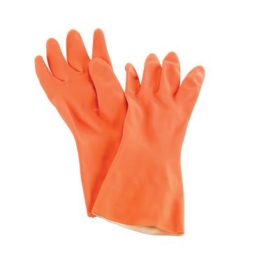 San Jamar 720-S 13" Heavy Duty Neoprene and Latex Dishwashing Gloves - Small