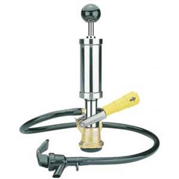 Micro Matic 7509E-G 4" Gold Plated Base D System American Sankey Legend Party Pump Keg Tap