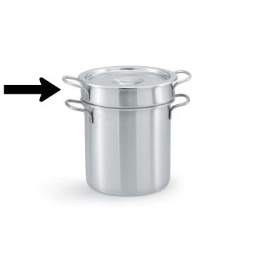 Vollrath 77113 Stainless Steel 11 Qt. Inset for 77110 Double Boiler Set