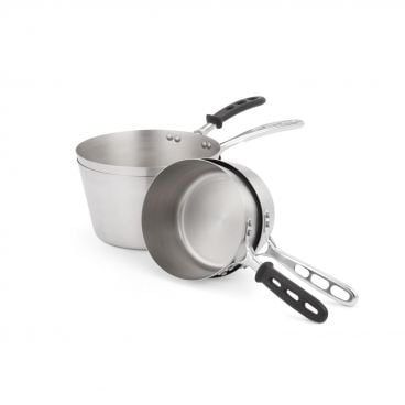 Vollrath 78321 Stainless Steel Heavy Duty 2 Qt. Tapered Sauce Pan with Plated Handle