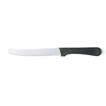 Walco 790527 4-5/8" Stainless Round-Tip Steak Knife with Polypropylene Handle