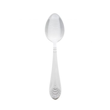 Walco 8007 6.88" Art Deco 18/10 Stainless Dessert Spoon
