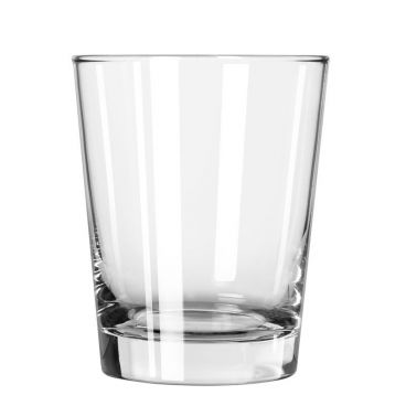 Libbey 816CD Heavy Base Finedge Double Old Fashioned 15 oz Glass With Safedge Rim