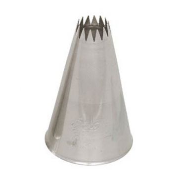Ateco 864 August Thomsen Stainless Steel French Star Medium Base Decorating Tube Piping Tip