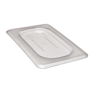 Cambro 90CWC135 1/9 Size Clear Polycarbonate Camwear Food Pan Flat Cover 