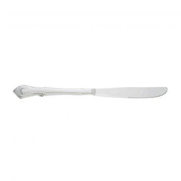 Walco 9125 9" Illustra 18/10 Stainless Steel Dinner Knife