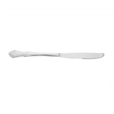 Walco 91451 9.25" Illustra 18/10 Stainless Steel European Dinner Knife