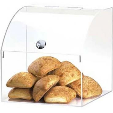 Cal-Mil 945 12 1/2" Square Curved Top Acrylic Display Case