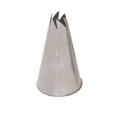 Ateco 96 Stainless Steel #96 Swirl Top Standard Small Base Decorating Tube Piping Tip (August Thomsen)