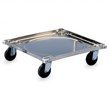Vollrath 97190 Zinc-Plated Carbon Steel 21" Rack Dolly without Handle