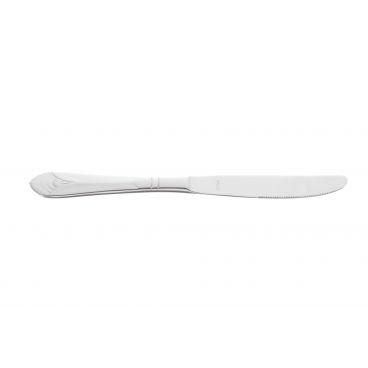 Walco 98451 9.25" Chalet 18/10 Stainless Steel European Dinner Knife
