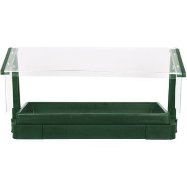 Cambro BBR480519 Green 48 Inch Table Top Buffet Bar with Sneeze Guard