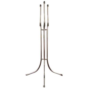American Metalcraft CS31 Chrome Plated Champagne Bucket Stand - 28" 