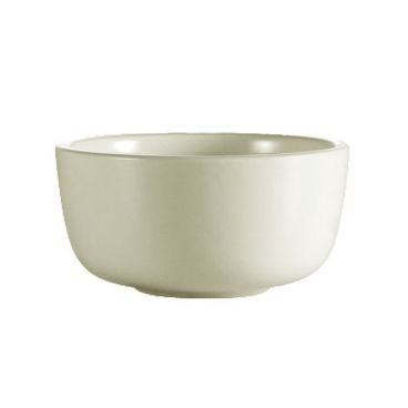 CAC JB-95 9.5 oz. Ceramic Rolled Edge Jung Bowl/American White