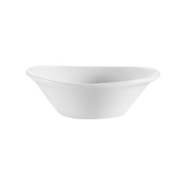 CAC China JEL-3 3 oz. White Porcelain Jelly Dish