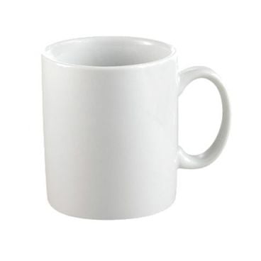 CAC MUG-C12 12 oz. Porcelain Mug with C-Handle/Super White