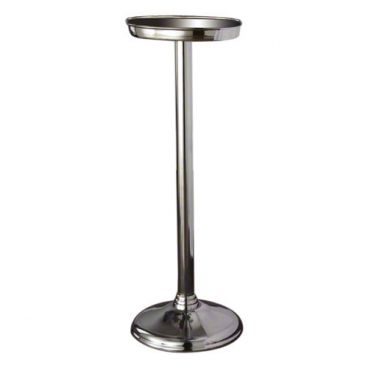 American Metalcraft OWBS Polished Stainless Steel Wine Bucket Stand w/ Round Base - 24"