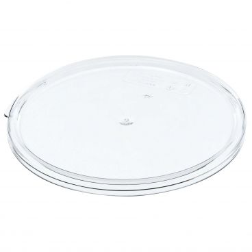 Cambro RFSCWC6135 Clear Camwear Polycarbonate Round Lid for 6 and 8 Qt Food Storage Containers
