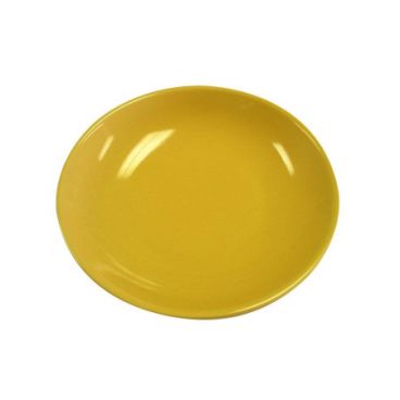 CAC China SAL-2-Y 48 oz. Festiware Yellow Porcelain Pasta/Salad Bowl