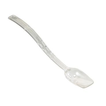 Cambro SPOP10CW135 Clear Camwear Polycarbonate 10-1/4" Perforated Salad Serving Spoon