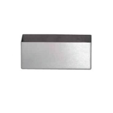 American Metalcraft SSPH4 Stainless Steel Rectangular Sugar Packet / Cube Holder