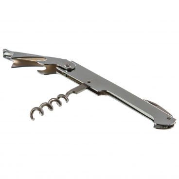American Metalcraft WCS871 Waiter's Chrome Plated Straight Knife Corkscrew