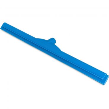 Carlisle 4156814 Blue Polypropylene Sparta Spectrum Plastic Hygienic Floor Squeegee - 24" 