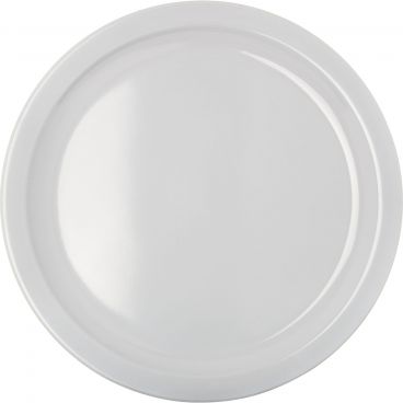 Carlisle KL11602 Kingline White Melamine Dinner Plate - 10" Diameter