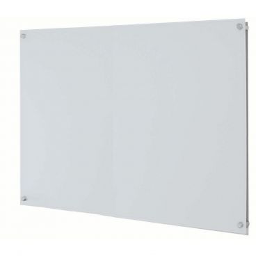 Aarco 3WGBM3648 48" x 36" High Gloss Tempered Glass Markerboard