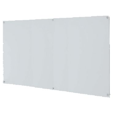 Aarco WGB4872NT 48" x 72" White Pure Glass Markerboard