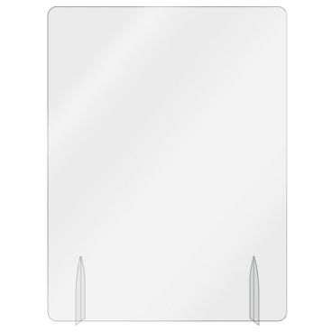 Aarco FPT2418 Freestanding Acrylic Protective Shield, 24" x 18"