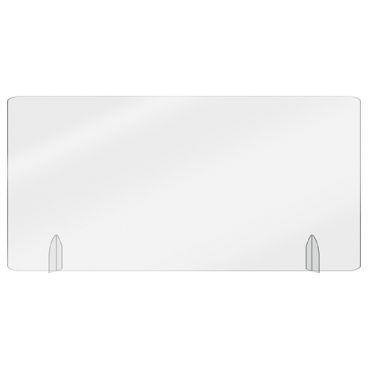 Aarco FPT2448 Freestanding Acrylic Protective Shield, 24" X 48"