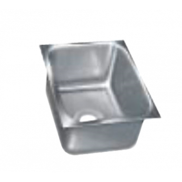 Advance Tabco 1824A-14A One Compartment Stainless Steel Undermount Sink Bowl With 18” x 24” x 14” Deep Bowl, Smart Series