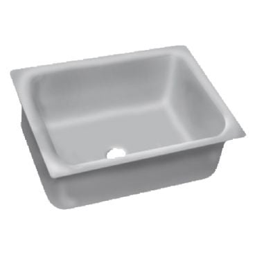 Advance Tabco 2028A-14A One Compartment Stainless Steel Undermount Sink Bowl With 20” x 28” x 14” Deep Bowl, Smart Series